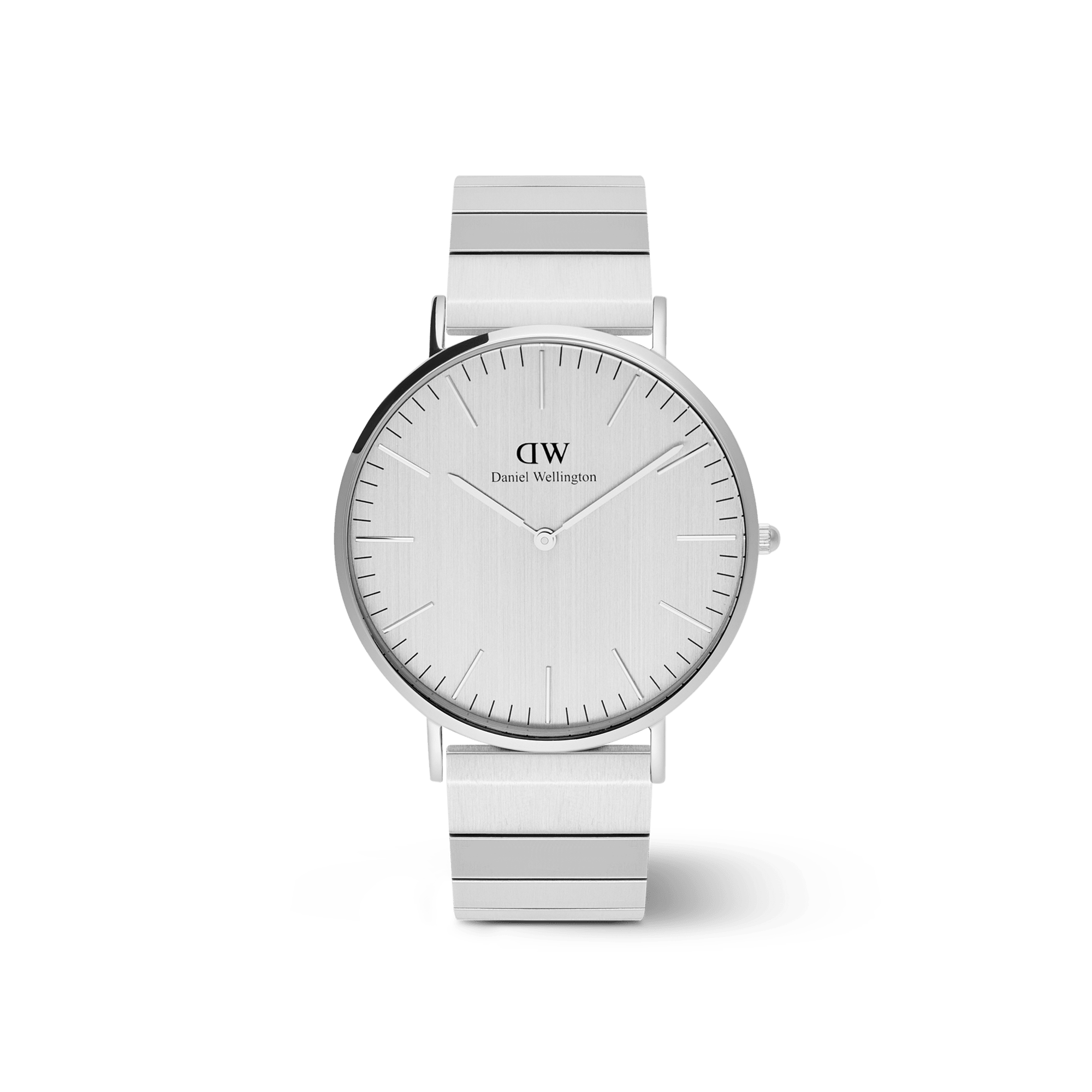 Daniel Wellington Classic Piano Link Silver Unitone Watch